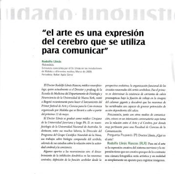 "el arte es una expresiÃ³n del cerebro que se utiliza para comunicar"