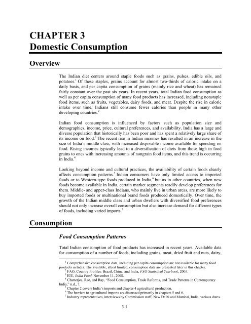 India: Effects of Tariffs and Nontariff Measures on U.S. ... - USITC