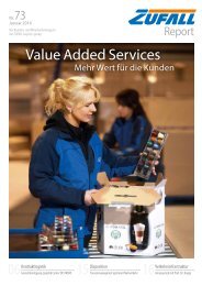 Value Added Services - Friedrich Zufall GmbH & Co. KG
