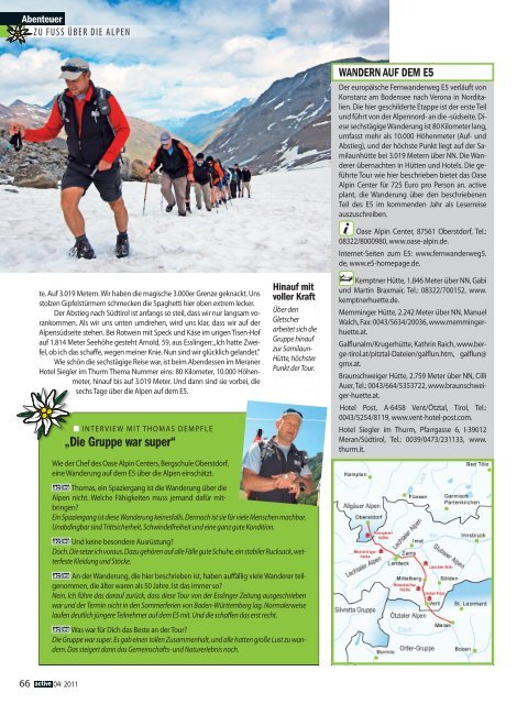 Sechstagerennen - Alpinschule OASE-Alpin