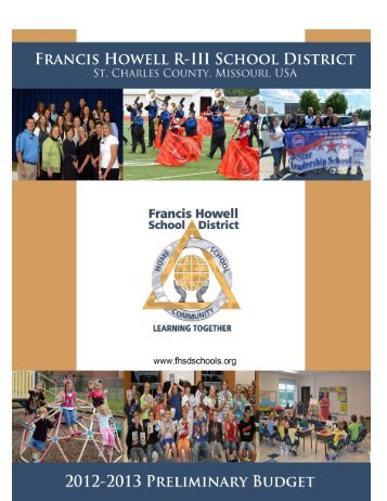 2012-2013 Budget - Francis Howell School District