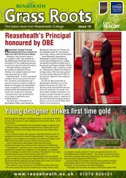 GrassRoots Edition 18 - Reaseheath College