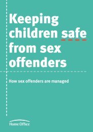 Keeping children safe from sex offenders