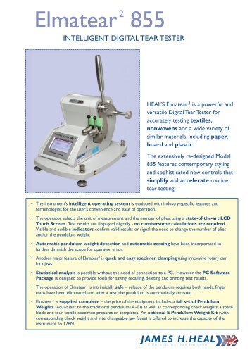 Brochure for Elmatear 2 - ATI Corp