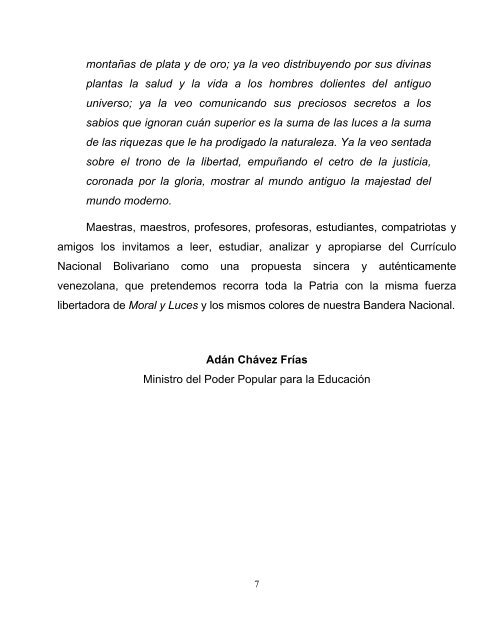 Curricular de Liceos Bolivarianos - Ministerio del Poder Popular ...