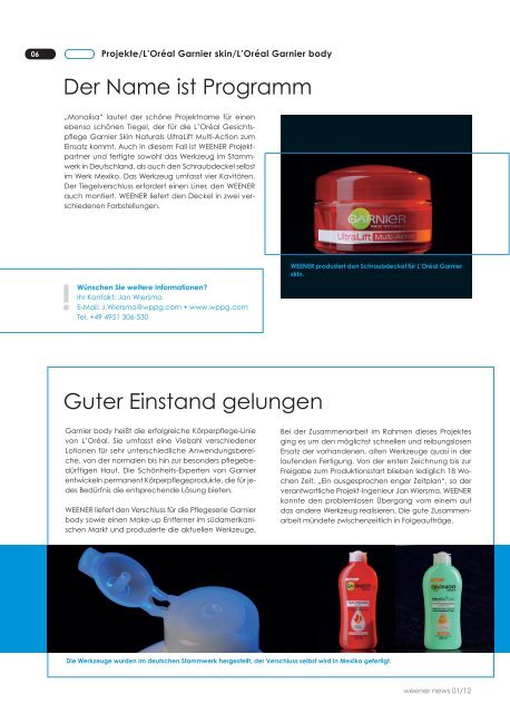 weener news druck d - Weener Plastik GmbH