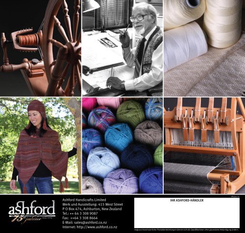 SPINNEN & WEBEN - Ashford Handicrafts