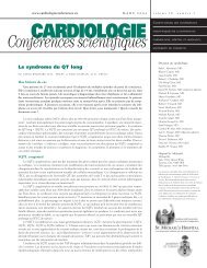 Le syndrome du QT long - Cardiologie - ConfÃ©rences scientifiques