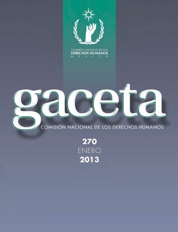 Gaceta 270 - ComisiÃ³n Nacional de los Derechos Humanos