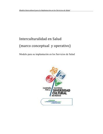 Interculturalidad en Salud - Dirección General de Planeación y ...