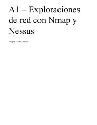A1 â€“ Exploraciones de red con Nmap y Nessus