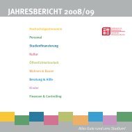 JAHRESBERICHT 2008/09 - Technische Universität Braunschweig