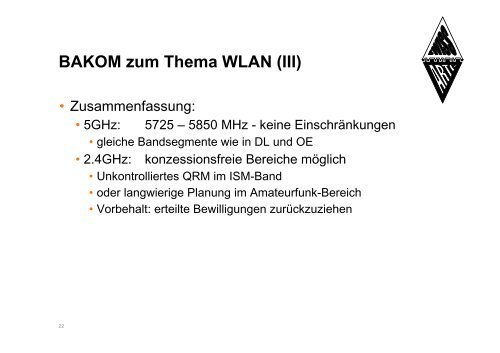 HAMNET: Digitaler Backbone - Swiss ARTG