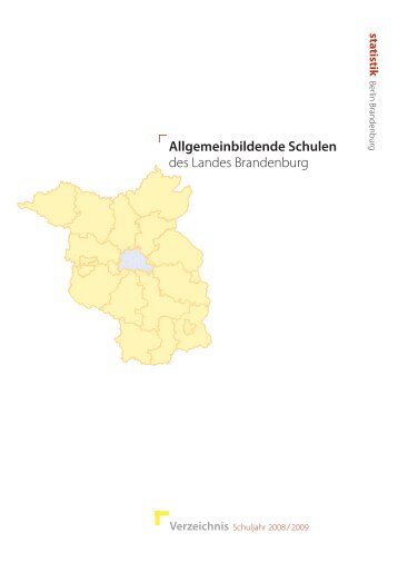 Allgemeinbildende Schulen - Amt für Statistik Berlin Brandenburg