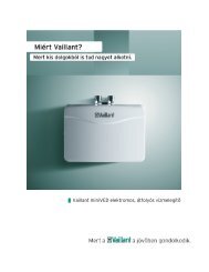 VAILLANT VED H 6/1 miniVED Ã¡tfolyÃ³s vÃ­zmelegÃ­tÅ