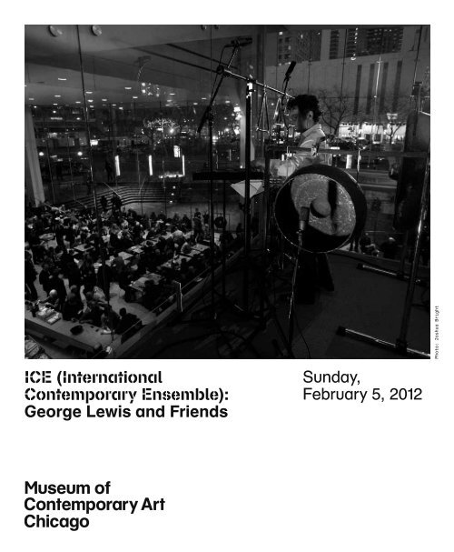 Program Notes - Museum of Contemporary Art, Chicago