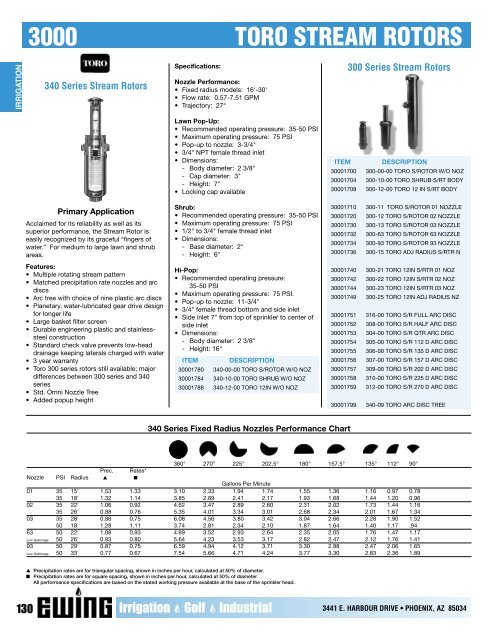 Full Printed Catalog (PDF) - Ewing Irrigation