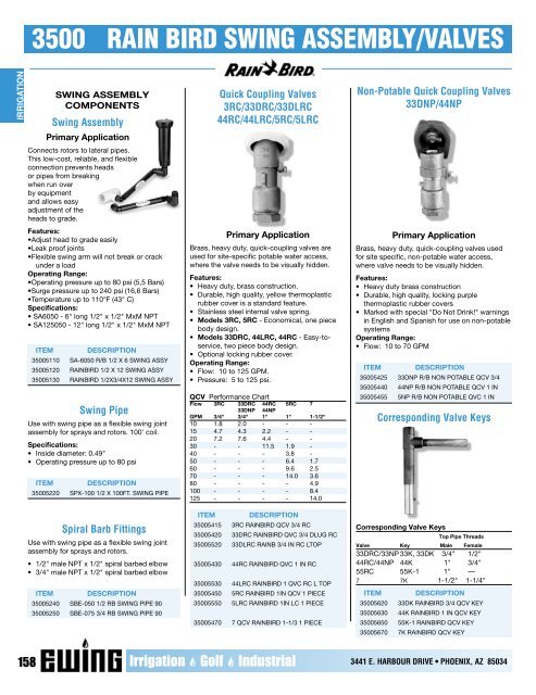 Full Printed Catalog (PDF) - Ewing Irrigation