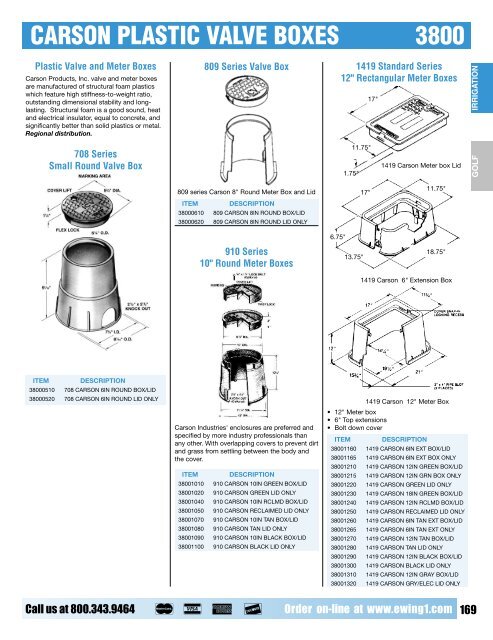 Full Printed Catalog (PDF) - Ewing Irrigation