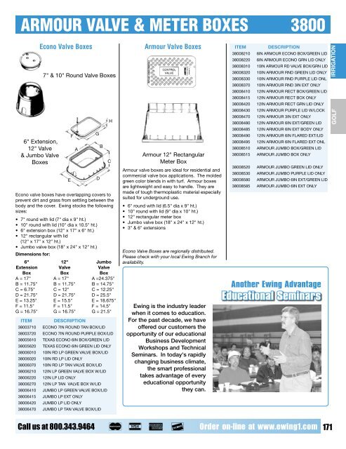 Full Printed Catalog (PDF) - Ewing Irrigation