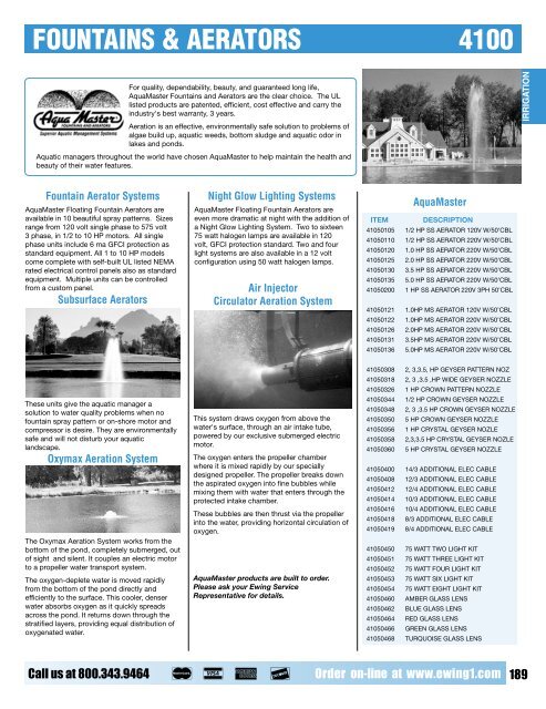 Full Printed Catalog (PDF) - Ewing Irrigation