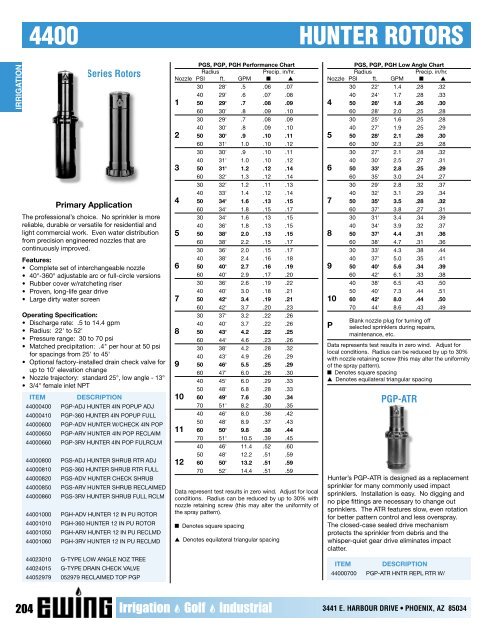 Full Printed Catalog (PDF) - Ewing Irrigation