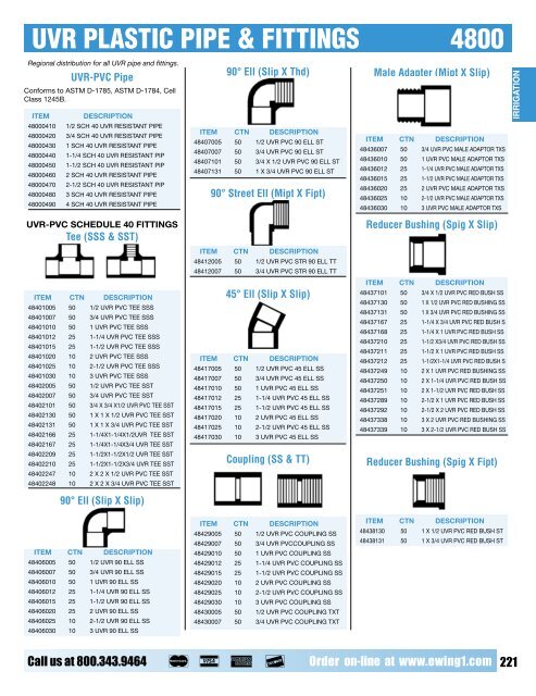 Full Printed Catalog (PDF) - Ewing Irrigation