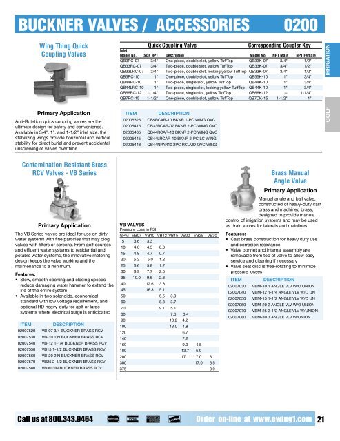 Full Printed Catalog (PDF) - Ewing Irrigation