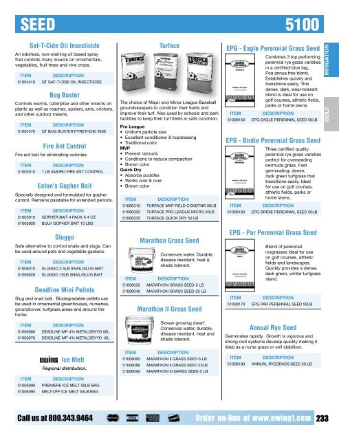 Full Printed Catalog (PDF) - Ewing Irrigation