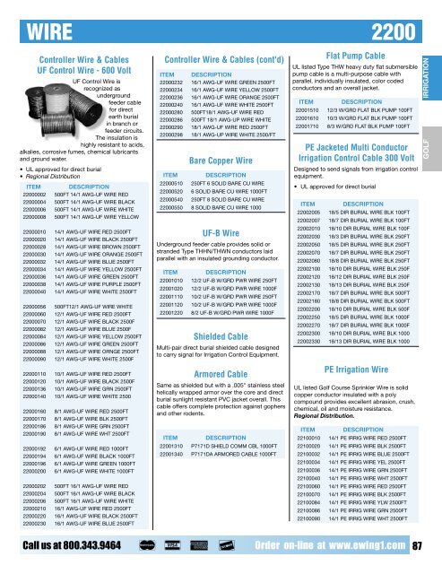 Full Printed Catalog (PDF) - Ewing Irrigation