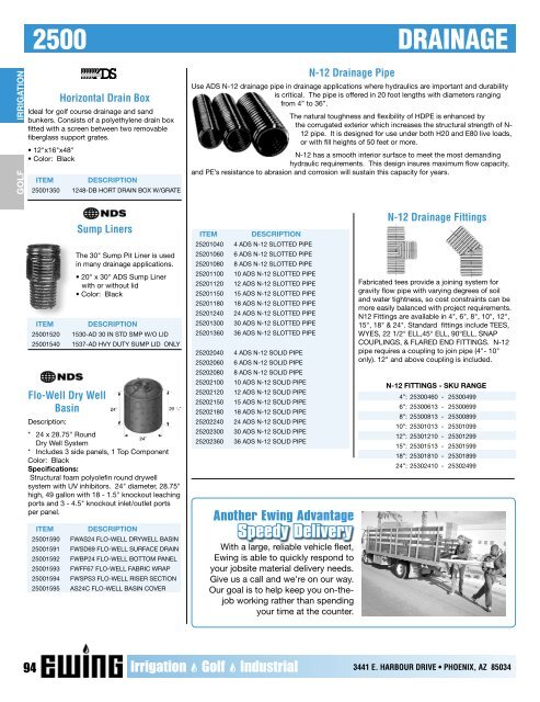 Full Printed Catalog (PDF) - Ewing Irrigation