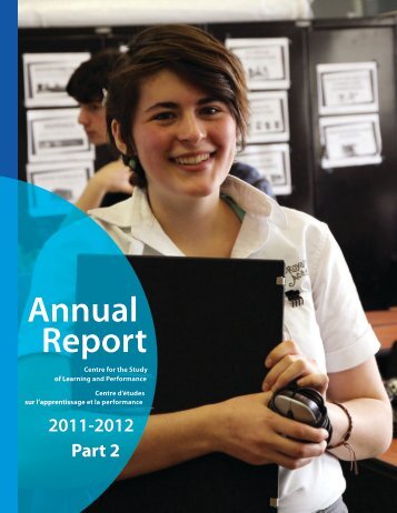 Productivity Section: Part II - Department of Education - Concordia ...
