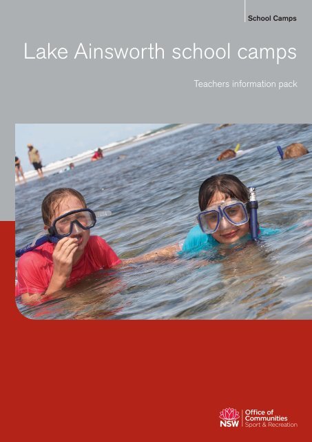 Teachers Information Pack Lake Ainsworth Nsw Sport And