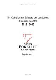 10Â° Campionato Svizzero per conducenti di carrelli elevatori 2012 ...