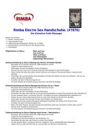 Rimba Electro Sex Handschuhe. (#7876) - Swisseroticshop