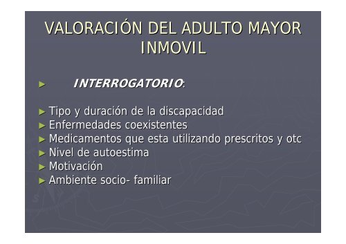 Manejo de la inmovilidad - RAM ==> Red para el Desarrollo de los ...