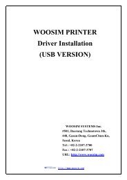 WOOSIM PRINTER driver installation(USB).pdf - Warp Systems