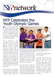 NYP Celebrates the Youth Olympic Games - Nanyang Polytechnic