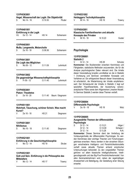 Studium für Ältere - Bergische Universität Wuppertal