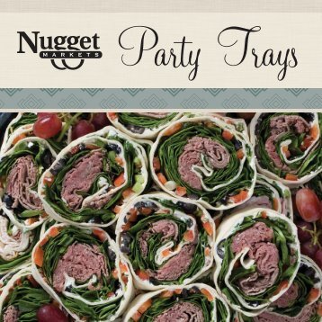 Brochure Party Trays - Nugget Market