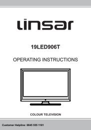 download a pdf of the instruction manual - Linsar