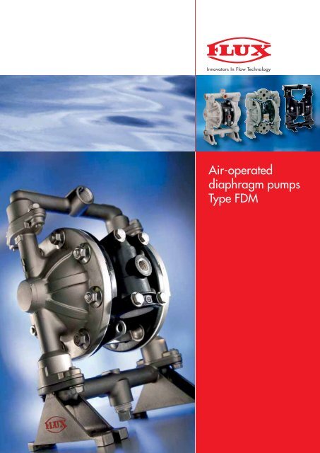 Air-operated diaphragm pumps Type FDM