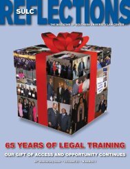 65th Anniversary Issue - Southern University Law Center