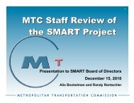 MTC Review Presentation - Sonoma Marin Area Rail Transit - Home ...