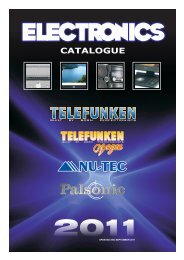 TELEFUNKEN CATALOGUE 2011