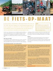 DE FIETS-OP-MAAT - Vakantiefietser