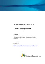 NAV Whitepaper Finanzmanagement - BSH-AG