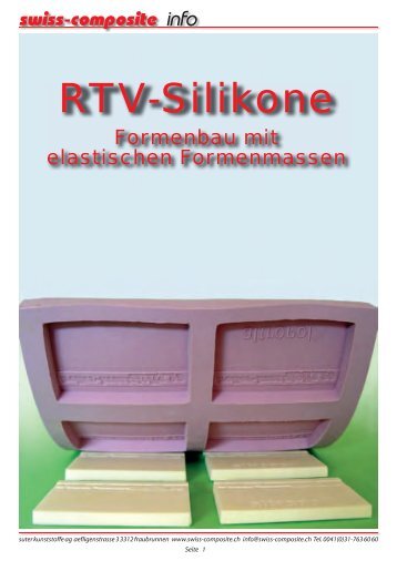 RTV-Silikone - Suter Swiss-Composite Group