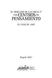 Historia Centros del Pensamiento - ANIF