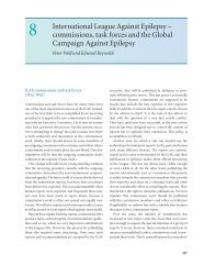 commissions, task forces and the Global Campaign Against Epilepsy
